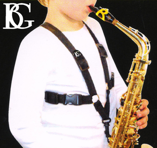 . BG 中音/次中音 萨克斯双肩背带/挂带/脖带S42SH儿童