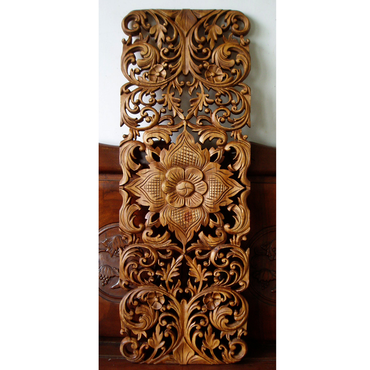 手工镂空玄关画客厅木雕装饰