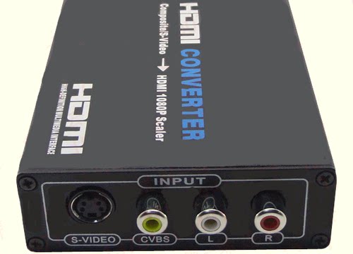 AV转HDMI S-Video转HDMI S端子转HDMI转换器CVBS/AV转HDMI 带音频