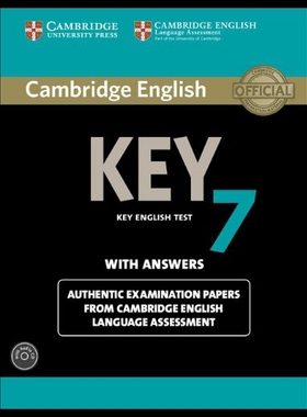 【预售】Cambridge English Key 7 Student's Book Pack (Stud