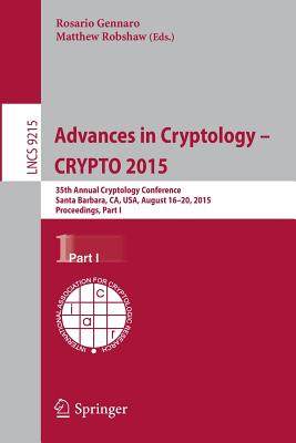 【预订】Advances in Cryptology -- CRYPTO 2015