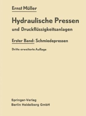 【预订】Hydraulische Pressen Und Druckflussi...