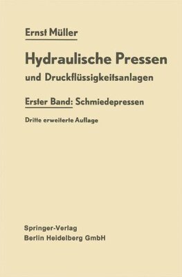 【预订】Hydraulische Pressen Und Druckflussi...