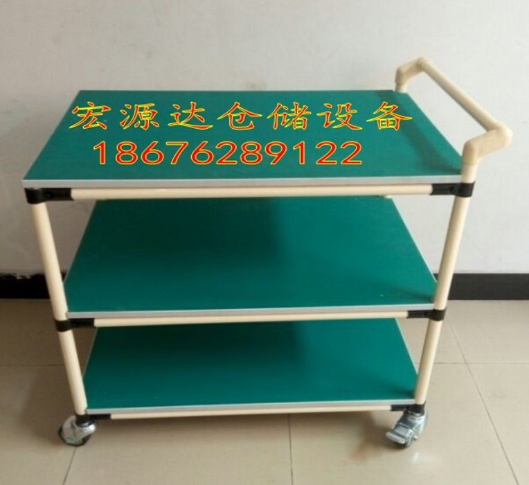防静电周转车线棒物料手推车工厂车间配送车精益管流水线工作台