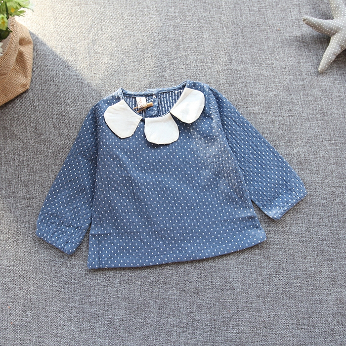 Chemise fille à manche longue - Ref 2087323 Image 4