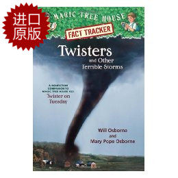 预订 英文原版 神奇树屋小百科系列：龙卷风 Magic Tree House: Twisters and Terrible Storms 进口原版