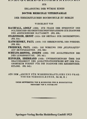 【预订】Zur Frage Der Spezifitat Des Noltzes...