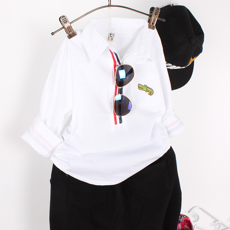 Chemise garcon à manche longue - Ref 2075575 Image 1