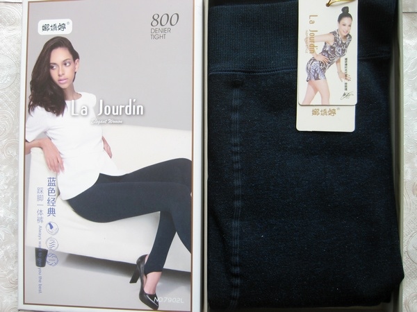 娜娇婷新款 800D蓝色经典踩脚一体裤/踩脚裤 春秋款 7902L