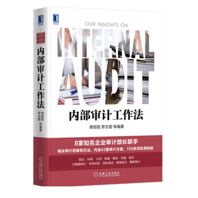内部审计工作法 会计 财务 财务管理 内部审计书籍 审计法规 审计思维和方法书 大量真实内审案例 审计数据分析 经管图书籍