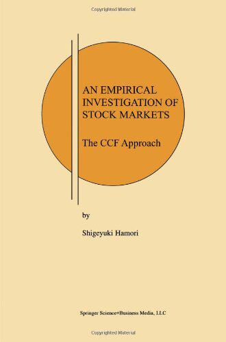 【预售】An Empirical Investigation of Stock Markets: T...