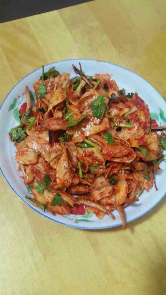 朝鲜族风味 自拌牛板筋 嘎嘎好吃的牛板筋