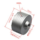空调水管扩孔器 牧田岛墙壁开孔器钻头电锤干打砖墙空心冲击钻套装