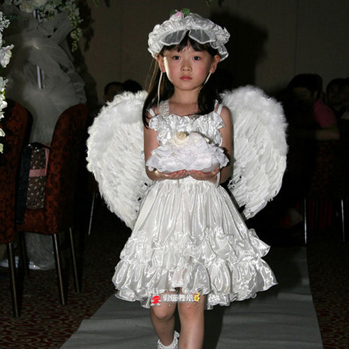 依依小天使 婚庆翅膀花童天使翅膀天使装扮儿童天使道具白色翅膀 - 封面