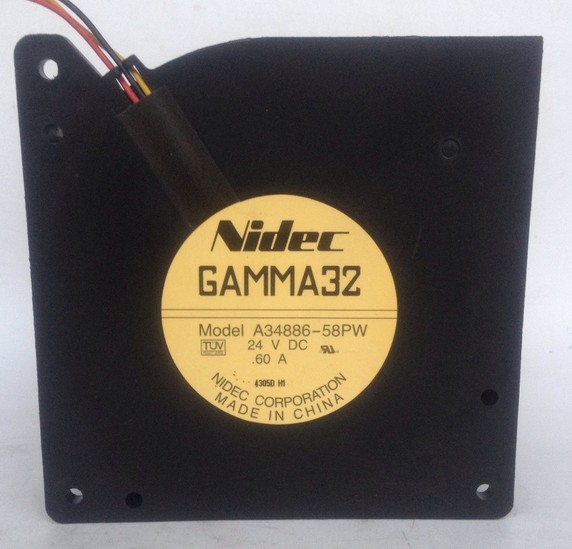 NIDEC GAMMA32 D12F-24PLH3C2 24V 0.60A 12032 12CM 变频 风扇