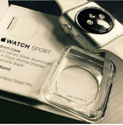 苹果适用手表保护壳超薄透明壳