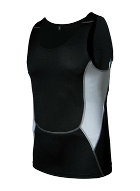 训练背心篮球运动紧身衣男背心pro短袖篮球防护足球健身衣速干t恤