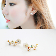 New Korean version of the shell is pierced earrings ear clip the ear bones clip ear earring earrings