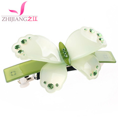 Zhijiang Butterfly clip Barrette Korea hair clip bangs clip spring clip top Korean ladies head ornament