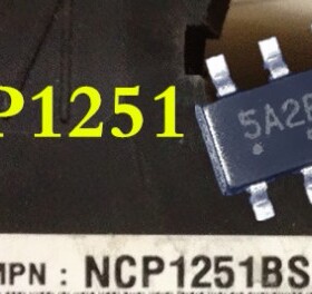 全新电源芯片NCP1251 NCP1256丝印5AA 5A2 6AA 6A2 6脚贴片
