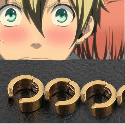 cosplay 魔力家族 Liberta 利伯塔 风 耳钉 耳夹 耳扣 现货