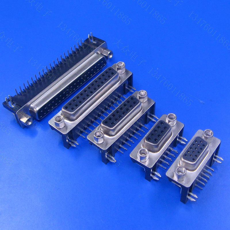 dr连接器弯脚串口母座