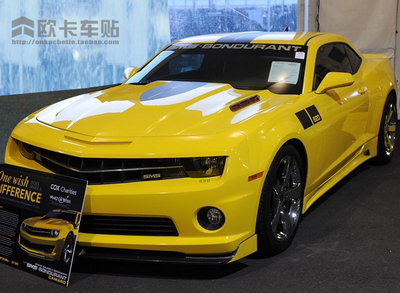 雪佛兰科迈罗变形金刚拉花车贴