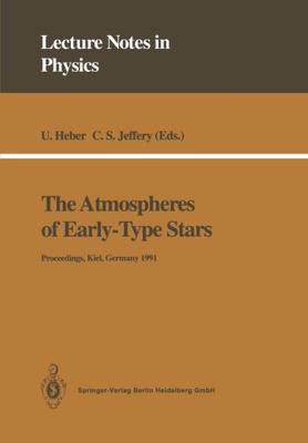 【预订】The Atmospheres of Early-Type Stars:...