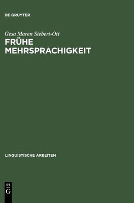 【预售】Fruhe Mehrsprachigkeit