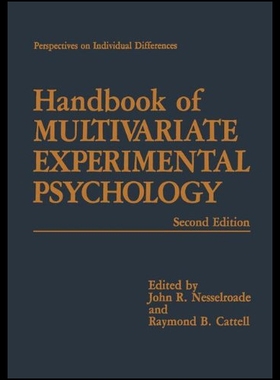 【预售】Handbook of Multivariate Experimental Psychology