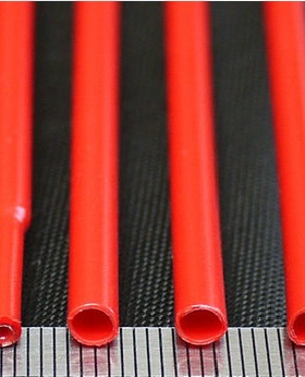 Ф6.4含胶热缩套管 红色双壁管6.4mm 红色带胶热缩管 防水防油