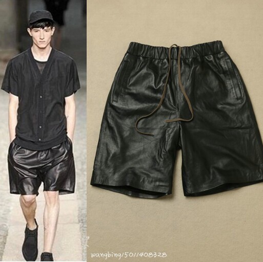 Pantalon cuir homme - Ref 1493739 Image 1