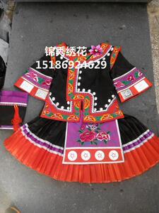 苗族侗族服装演出服女装 舞蹈演出服装