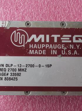 MITEQ DLP-10-2700-0-15P 2.7GHz SMA 射频微波锁相环振荡器
