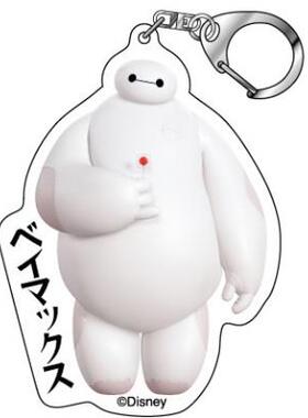 现货特惠 日本Disney迪士尼超能陆战队BAYMAX大白钥匙扣挂件