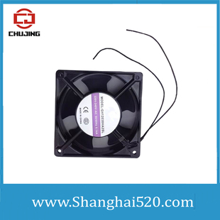 220V静音机柜风扇12MM小型排风扇 配电箱散热器GH12038HA2SL 工业