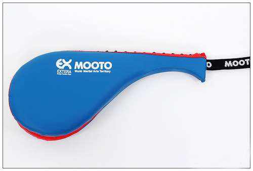 MOOTO儿童专用轻型双翼跆拳道脚靶，手靶