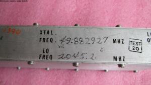 2045.2MHz 50.882927MHz SMA 微波振荡器 频综 射频锁相环振荡器