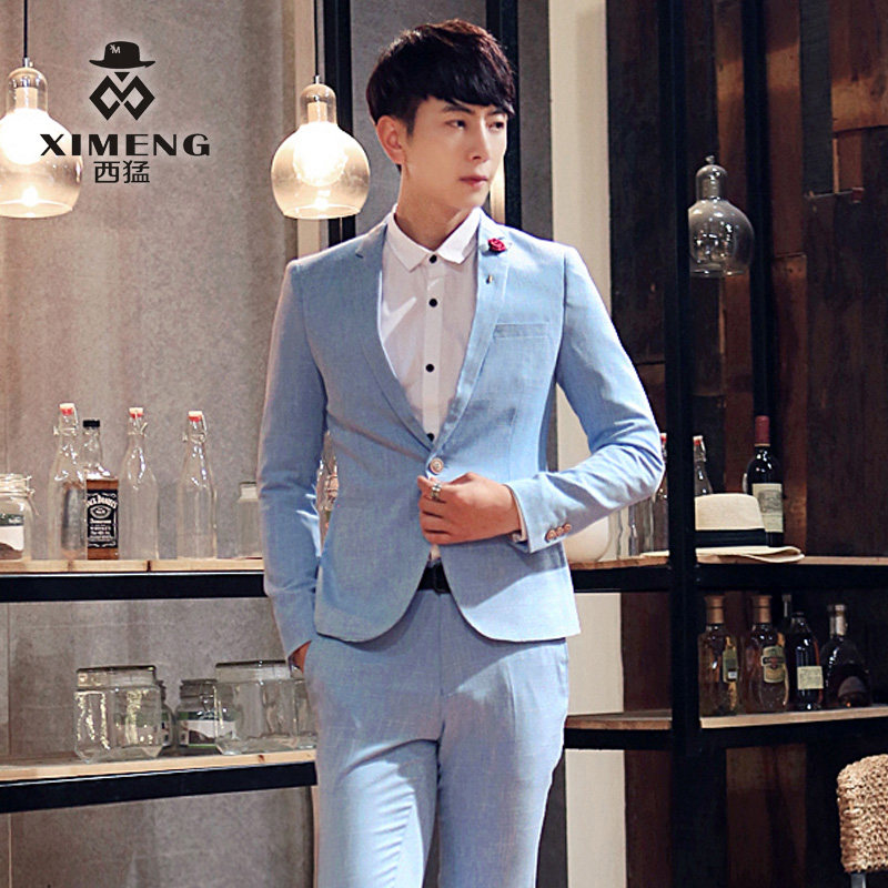 Costume homme en polyester pour printemps - Ref 1556146 Image 1