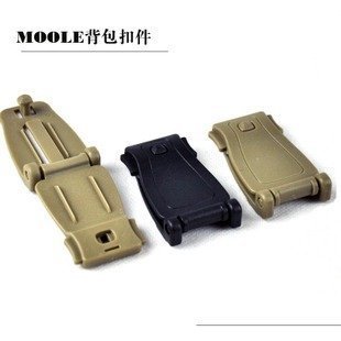 莫利扣 户外军迷背包配件 molle织带连接扣 夹扣背包固定扣 挂扣
