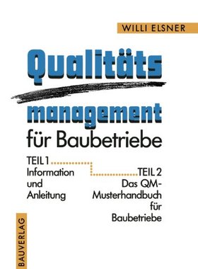 【预售】Qualitats Management Fur Baubetriebe
