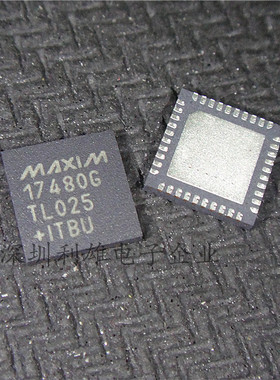 现货 MAX17480GTL+T  丝印 17480G  控制器  QFN-40 全新原装