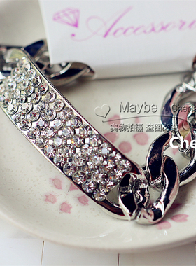 闪钻质感朋克风手链