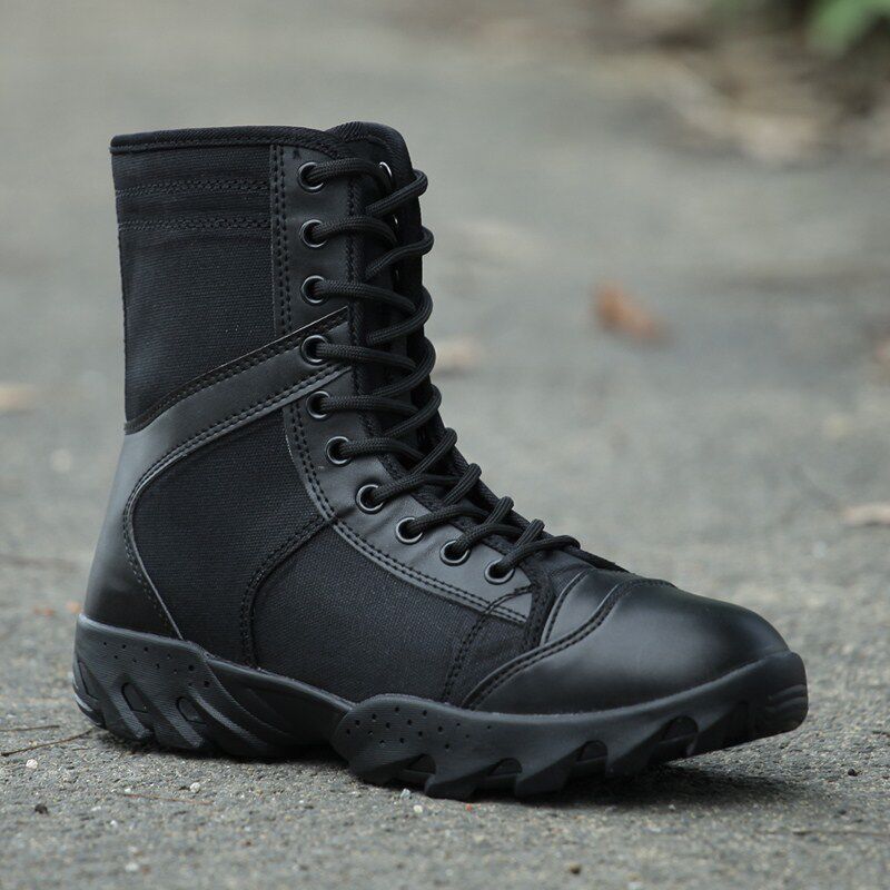 Boots militaires pour homme - amortissement - Ref 1402307 Image 1