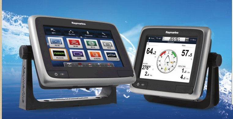 正品Raymarine雷松鱼探器/水底成像/GPS海图/WIFI/雷达 a系列产品