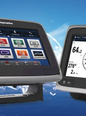 正品Raymarine雷松鱼探器/水底成像/GPS海图/WIFI/雷达 a系列产品