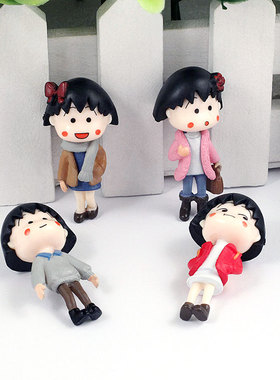 人偶公仔立体女孩微景观摆件树脂卡通配件奶油胶手机壳diy材料
