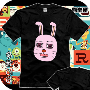 名侦探熊吉变态绅士搞笑漫画日和纯棉恶搞T恤t恤短袖男女衣服