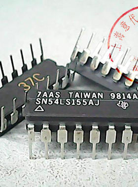 SN54LS155AJ  TI  DIP-16【原装正品】赛格G332室实体店 现货