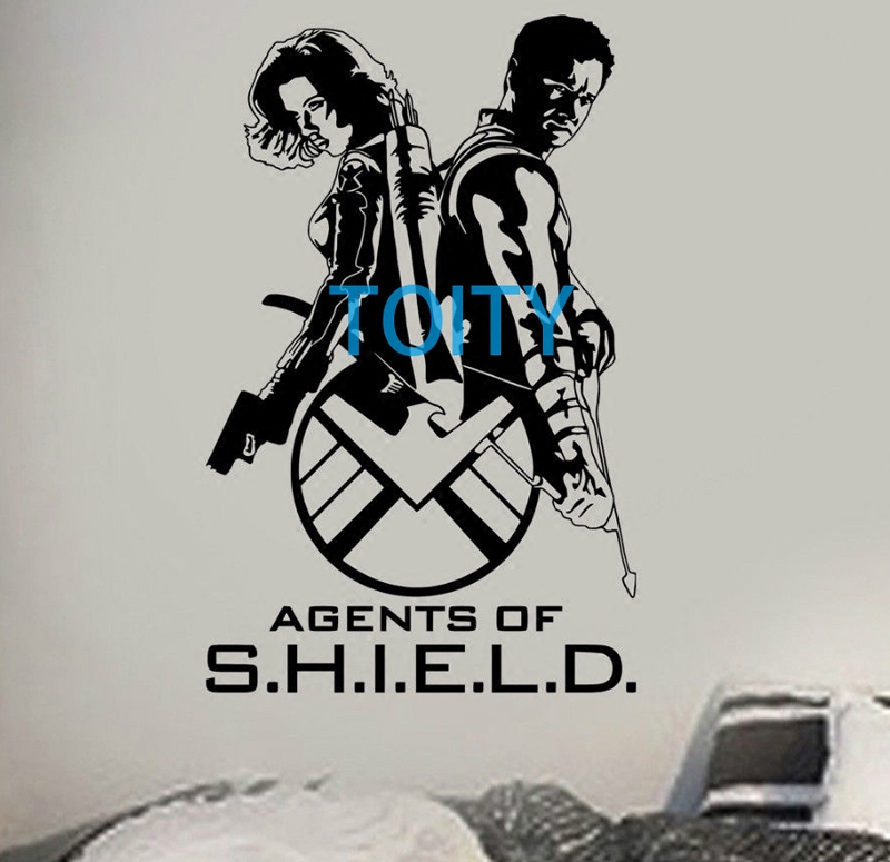 神盾局特工 Marvel's Agents of SHIELD 贴画漫威美剧贴纸